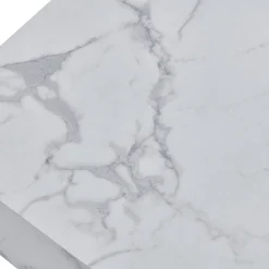 Nimara Adele - Sæt af sofaborde i hvidt marmorprint