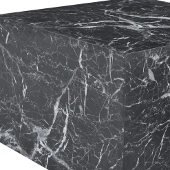 Online Nimara Adele - Sæt af sofaborde i sort marmor look