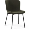 New Nimara Adena spisebordsstol - Grøn Boucle