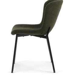 New Nimara Adena spisebordsstol - Grøn Boucle