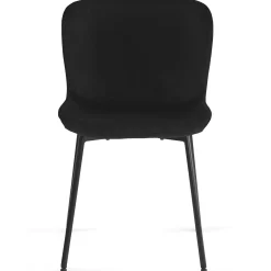 Clearance Nimara Adena spisebordsstol - Sort velour