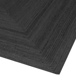 Outlet Nimara Alex tæppe - Sort jute 90x60