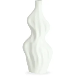 New Nimara Alva keramik vase hvid 25 cm