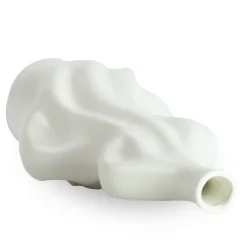 New Nimara Alva keramik vase hvid 25 cm