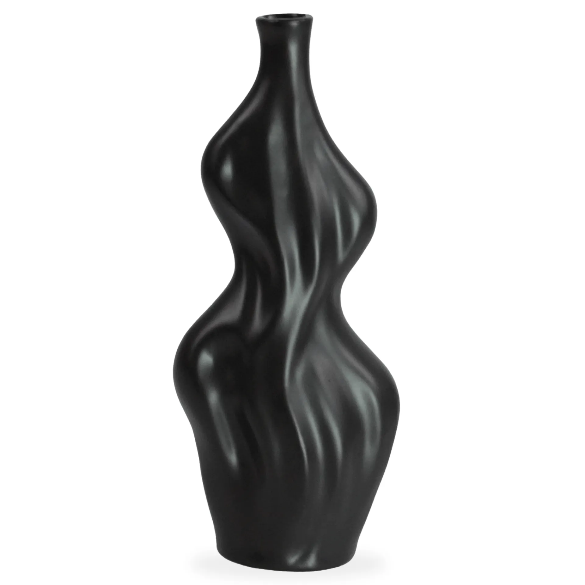 Discount Nimara Alva keramik vase sort 25 cm