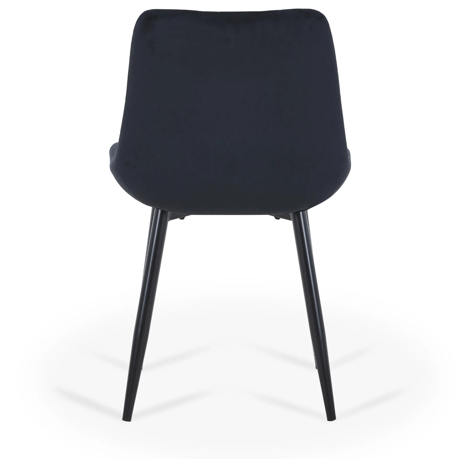 Sale Nimara Amina - spisebordsstol i sort velour