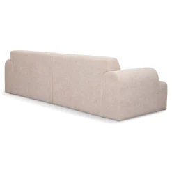Online Nimara Arianna chaiselong sofa beige - Højrevendt