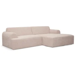 Online Nimara Arianna chaiselong sofa beige - Højrevendt