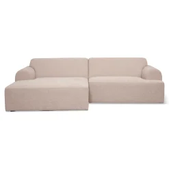 Online Nimara Arianna chaiselong sofa beige - Venstrevendt
