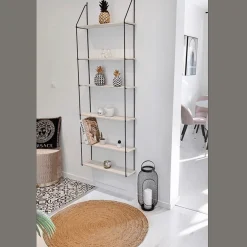 Nimara Arthur rundt tæppe - Jute Ø90 cm