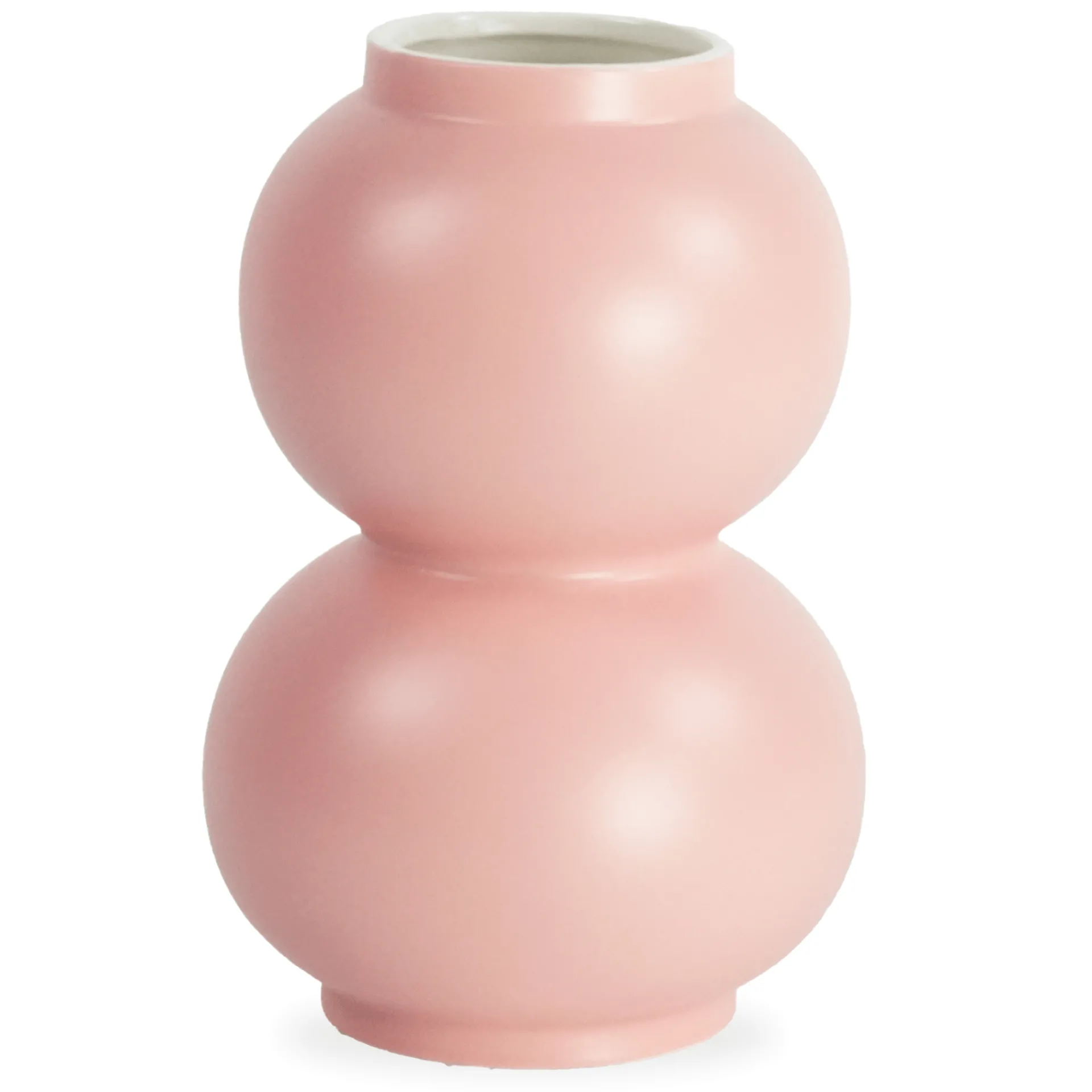Discount Nimara Becca bobleform keramik vase lyserød 21 cm