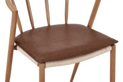 Outlet Nimara Bella - sædehynde i brunt kunstlæder