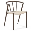 Outlet Nimara Bella spisebordsstol - Røget egelook med fletsæde