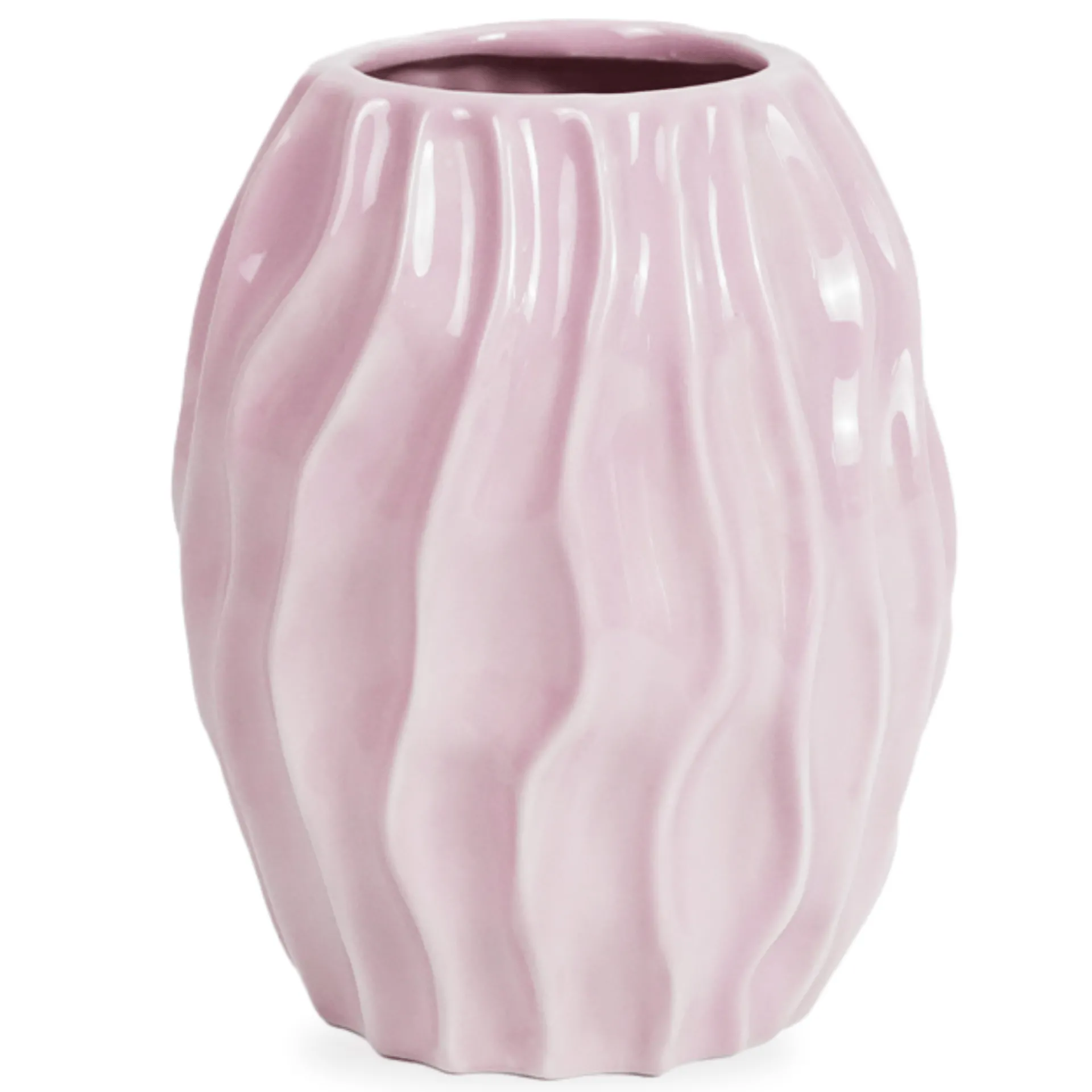 Outlet Nimara Betty keramik vase lyserød 15,4 cm