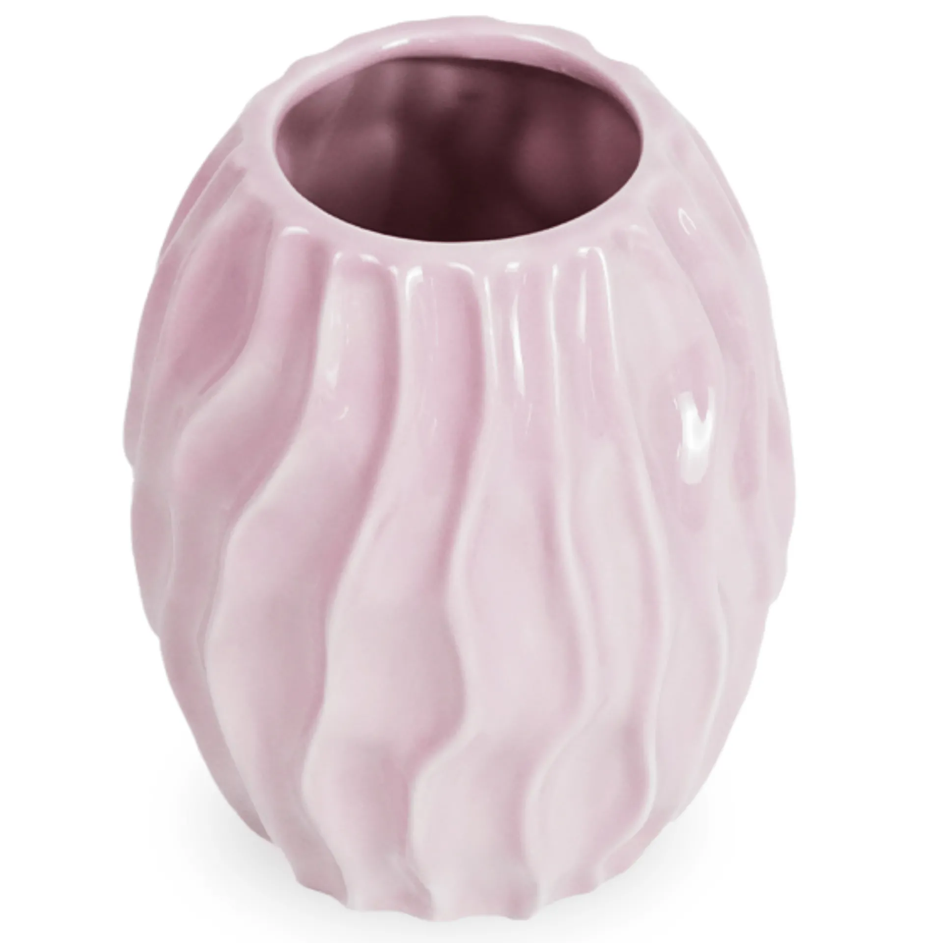 Outlet Nimara Betty keramik vase lyserød 15,4 cm