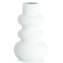 Clearance Nimara Billie keramik vase hvid 24 cm