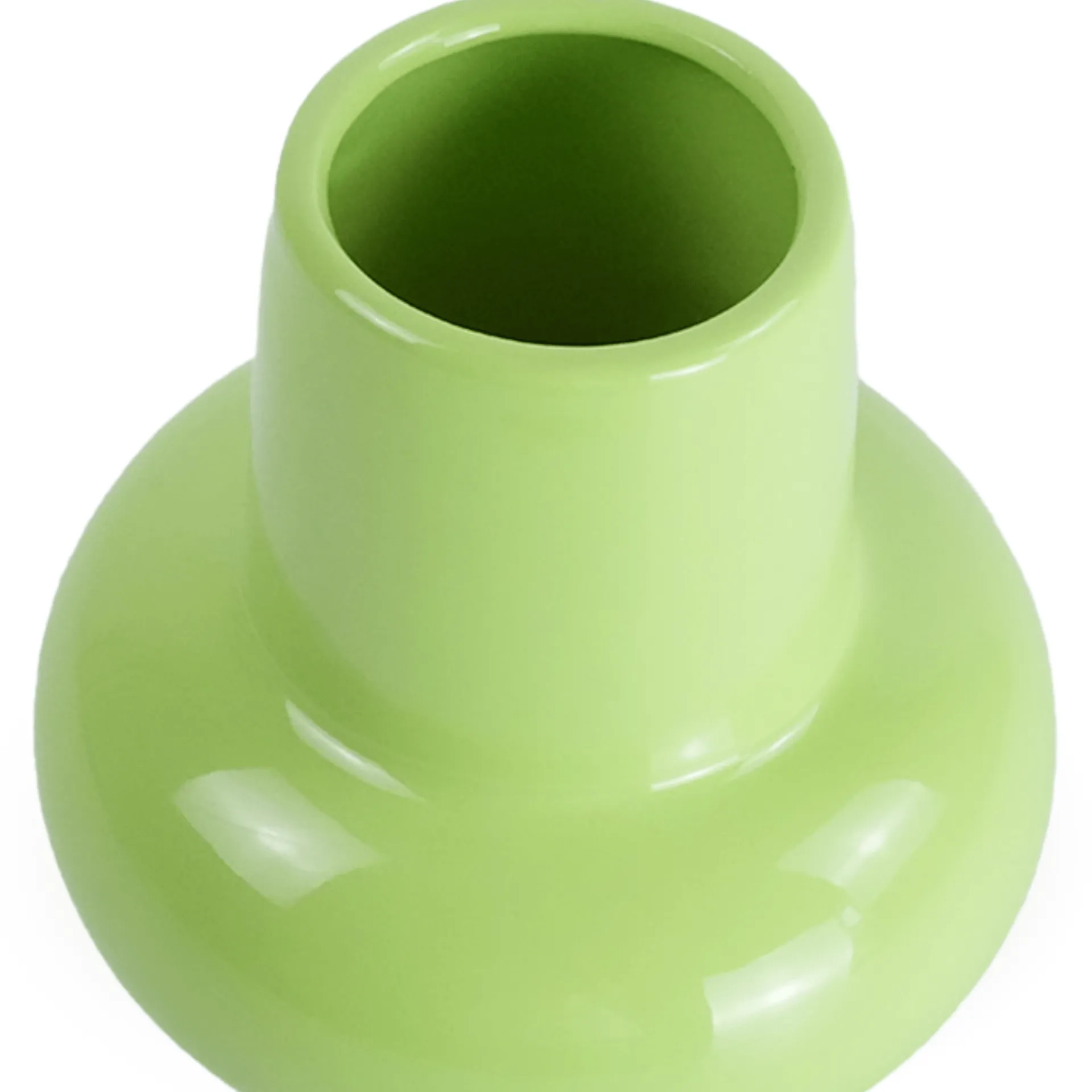 Hot Nimara Birka keramik vase grøn 15 cm