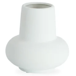 New Nimara Birka keramik vase hvid 15 cm