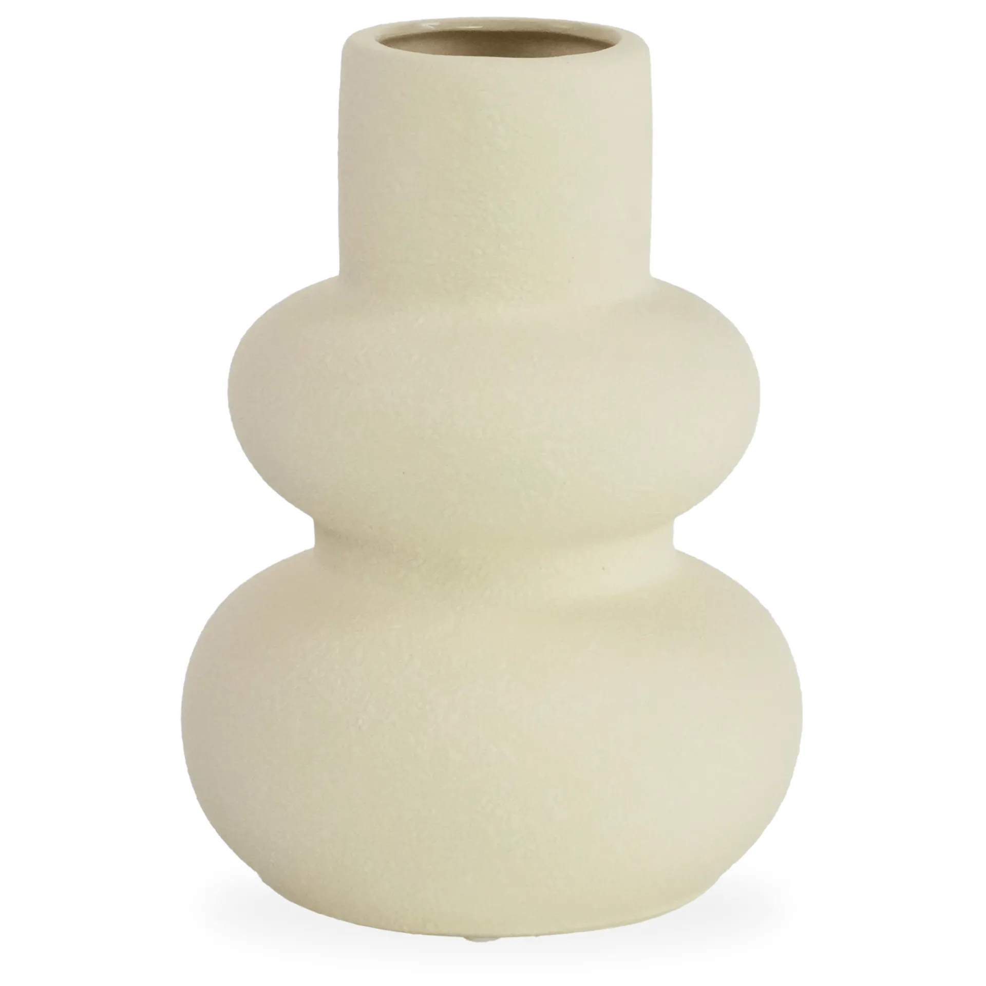 Best Nimara Bliss keramik vase sand 19,5 cm