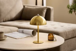 Discount Nimara Bloom bordlampe Guld