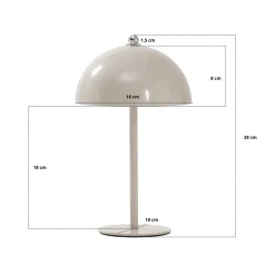 Discount Nimara Bloom bordlampe Guld