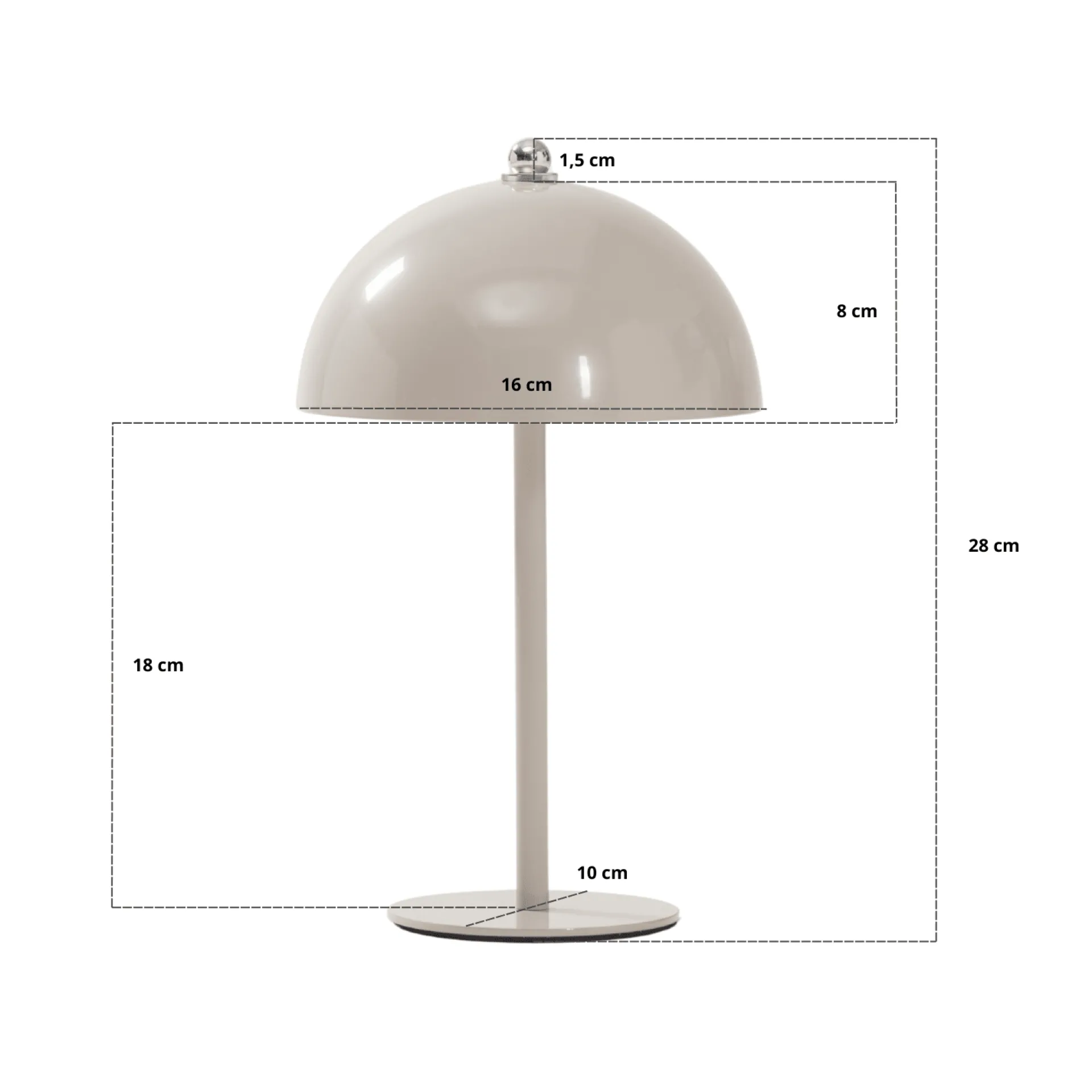 Discount Nimara Bloom bordlampe Guld