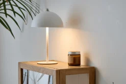 Sale Nimara Bloom bordlampe Hvid