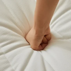 Best Nimara Boxmadras seng i beige 180x200 cm med 4 cm topmadras i PU-skum ekskl. ben