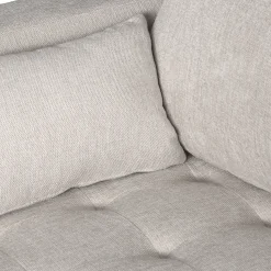 Outlet Nimara Brandy - Højrevendt og venstrevendt vendbar chaiselong sofa beige - L: 290 x D: 96 x H: 80 cm