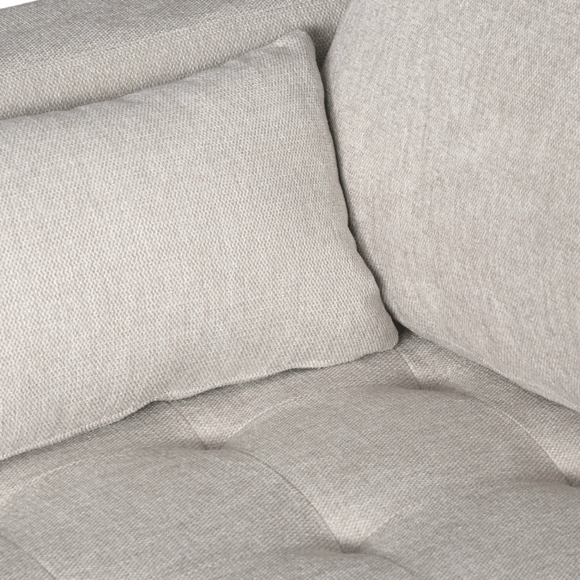 Outlet Nimara Brandy - Højrevendt og venstrevendt vendbar chaiselong sofa beige - L: 290 x D: 96 x H: 80 cm