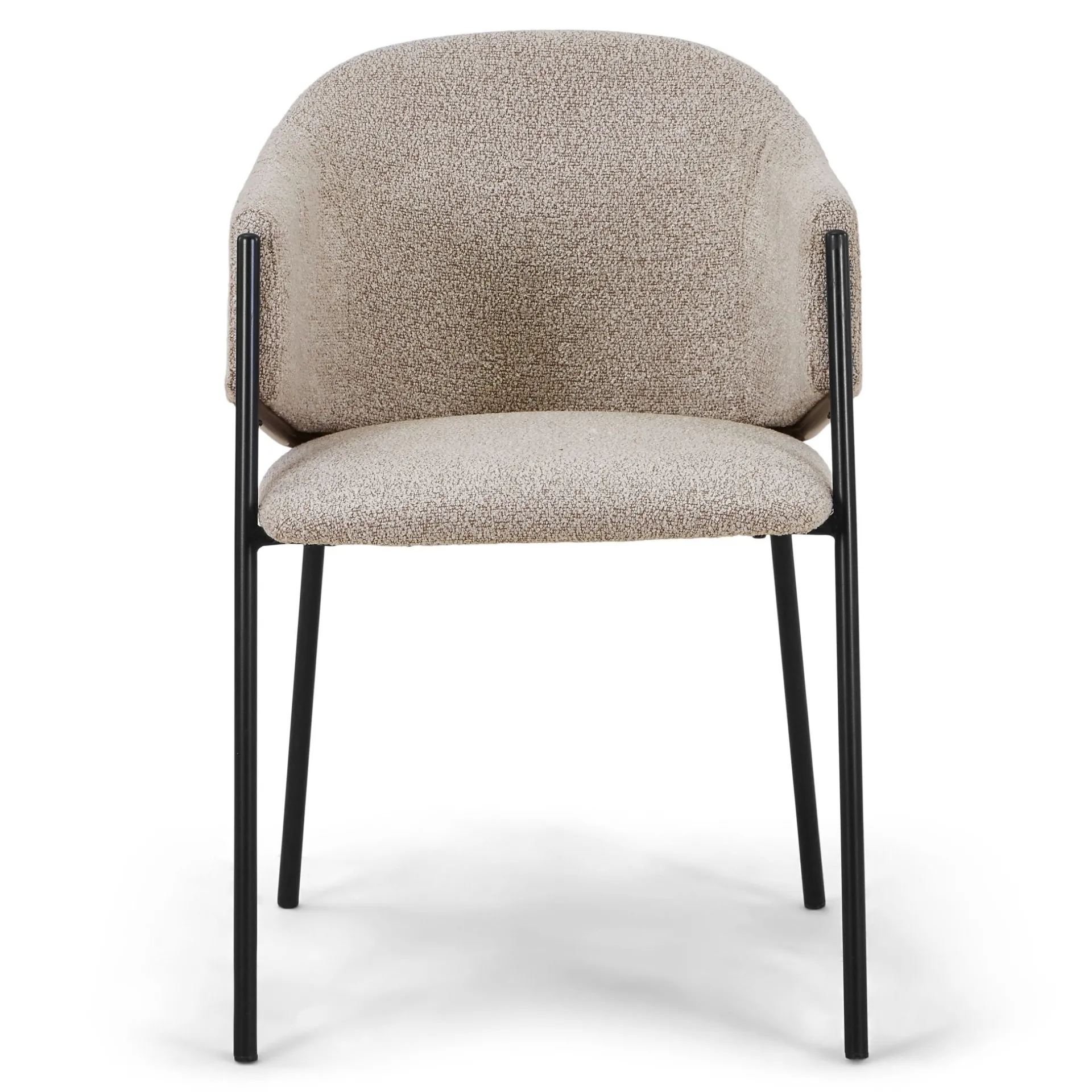 Best Nimara Carolina spisebordsstol i beige boucle