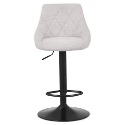 Best Nimara Cassie - beige justerbar barstol med drejefunktion 360 grader