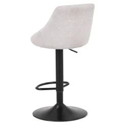 Best Nimara Cassie - beige justerbar barstol med drejefunktion 360 grader