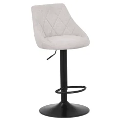 Best Nimara Cassie - beige justerbar barstol med drejefunktion 360 grader