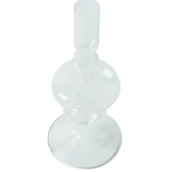 Online Nimara Chicka lysestage glas klar 21 cm