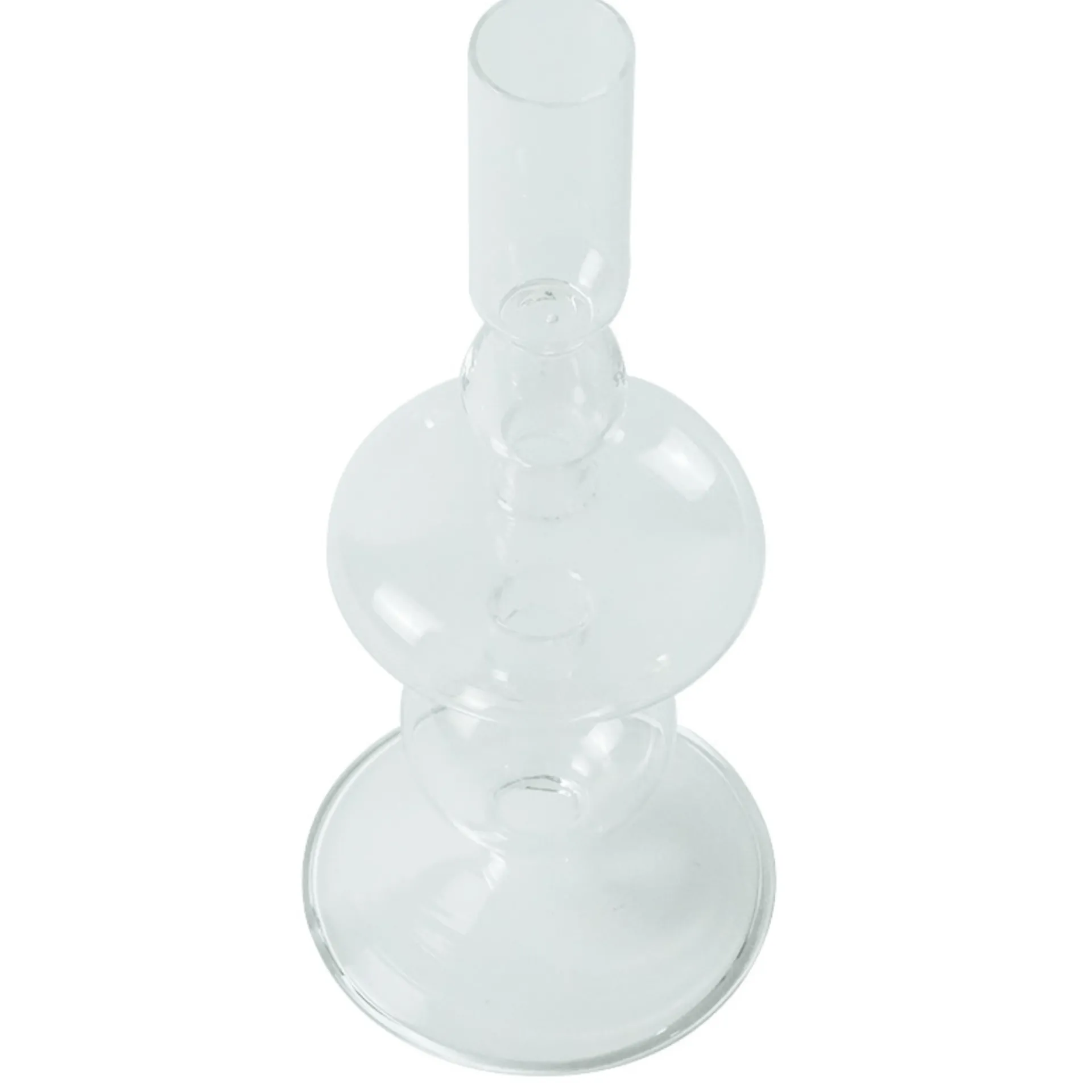 Online Nimara Chicka lysestage glas klar 21 cm