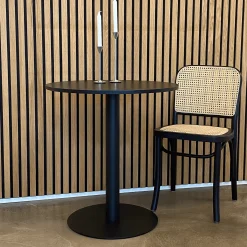 Best Nimara Chloe sort cafebord Ø70 cm