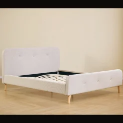 Clearance Nimara Christian sengeramme i beige 180x200 cm ekskl. sengelameller og madrasser