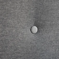 Hot Nimara Christian sengeramme i grå 180x200 cm ekskl. sengelameller og madrasser