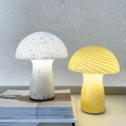 New Nimara Coco Mushroom LED lampe hvid