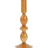 Online Nimara Cora glas lysestage amber 20 cm