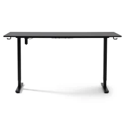 Discount Nimara Damian hæve- og sænkebord skrivebord 160x80 cm i sort