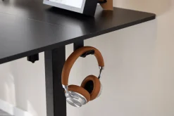 Discount Nimara Damian hæve- og sænkebord skrivebord 160x80 cm i sort