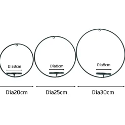 Online Nimara Dana vægstage sæt sort
