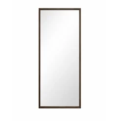 Discount Nimara Elvira spejl 120x50 cm med træramme i røget eg