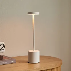 Hot Nimara Elvis LED bordlampe hvid