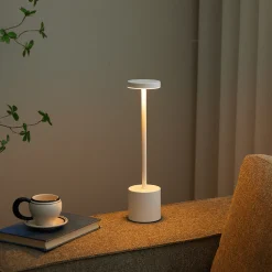 Hot Nimara Elvis LED bordlampe hvid