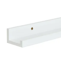 Discount Nimara Emmie billedhylde hvid 60x7 cm