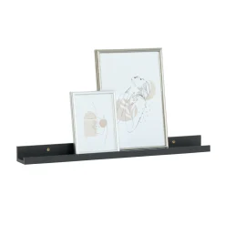 New Nimara Emmie billedhylde sort 60x7 cm