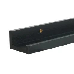 New Nimara Emmie billedhylde sort 60x7 cm